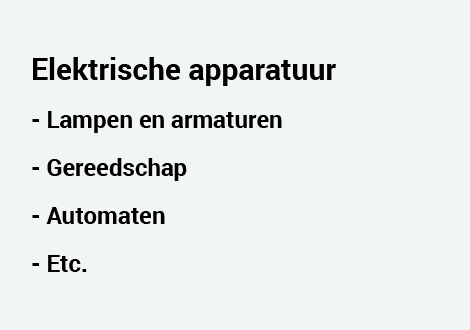 CE markering elektrische en elektronische apparaten
